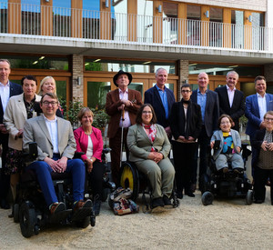 Gruppenfoto des Treffens der Beauftragten für Menschen mit Behinderungen 