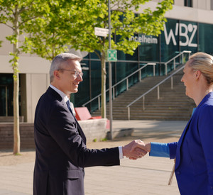 Digitalisierungsministerin Schall begrüßt Bundesdigitalminister Dr. Wildberger