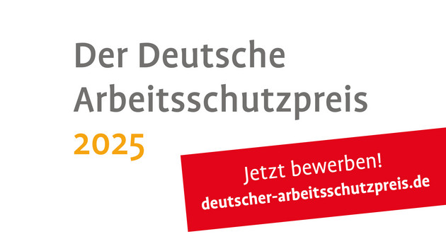 Ruhose: Start der Bewerbungsphase zum Deutschen Arbeitsschutzpreis 2025