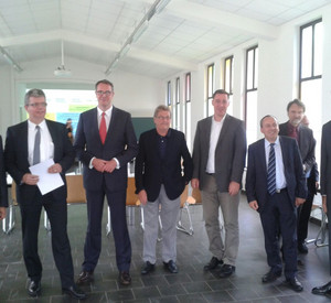 Minister Alexander Schweitzer besucht die FH Kaiserlautern am Standort Zweibrücken