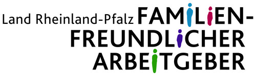 Logo Familienfreundlicher Arbeitgeber Land Rheinland-Pfalz