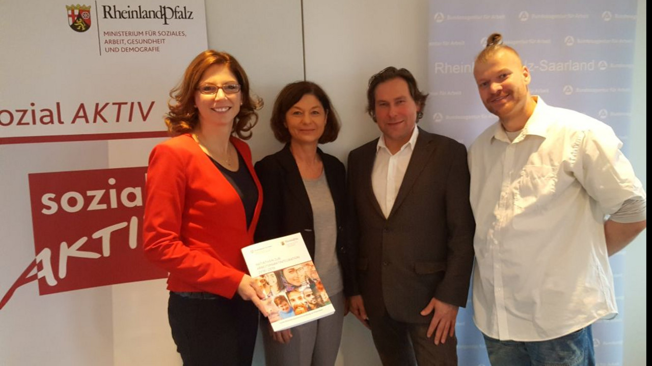Das rheinland-pfälzische Arbeitsministerium und die Regionaldirektion Rheinland-Pfalz-Saarland der Bundesagentur für Arbeit stellen Arbeitsmarktinitiativen 2018/2019 vor