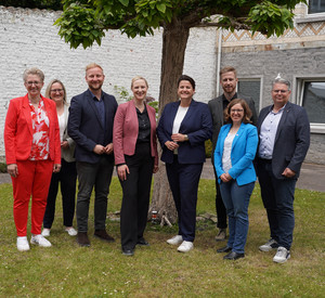Gruppenfoto Delegationsreise Brüssel