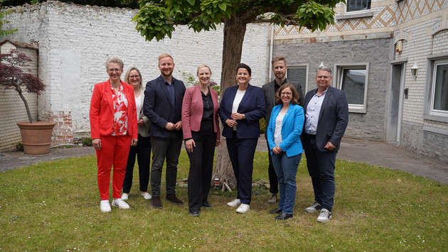 Starke Mitbestimmung für ein soziales Europa im Wandel – Ministerin Schall reiste mit Gewerkschaftsdelegation nach Brüssel