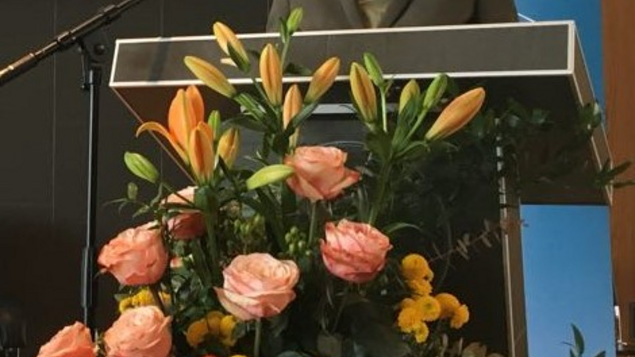 Foto der Ministerpräsidentin Malu Dreyer auf der Eröffnung der Demografiewoche 2017